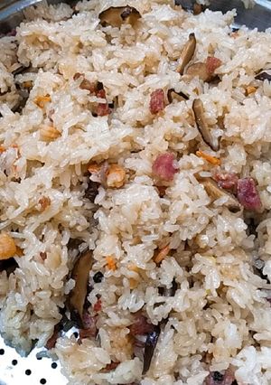 Hình của món Xôi thập cẩm nhanh gọn.