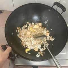 過年宵夜之蝦仁蛋炒飯-レシピのメイン写真
