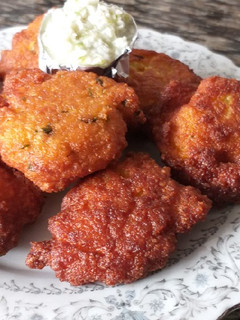 A picture of Kunde bhajiya #festive contest-Mombasa #Authors marathon#Arabic.