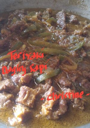 Foto resep Teriyaki Sederhana Daging Sapi
