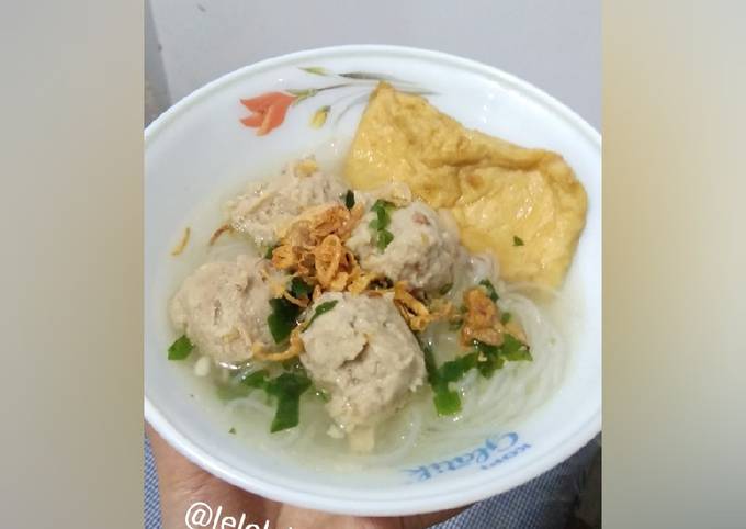 Bakso Sapi Homemade dan Kuah