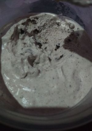 Foto resep Es krim oreo home made