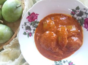 Gambar Pajeri Mempelam / Mangga