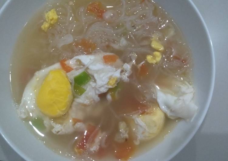 Sop telur soun