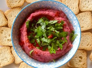 Foto de Hummus de Beterraba
