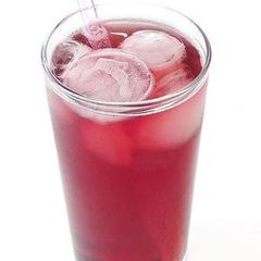 A picture of Refreshing hibiscus drink.