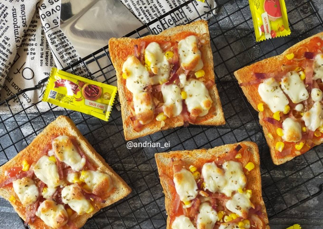 Pizza Roti Tawar