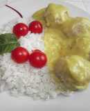 #sved Dán húsgolyók currys mártással