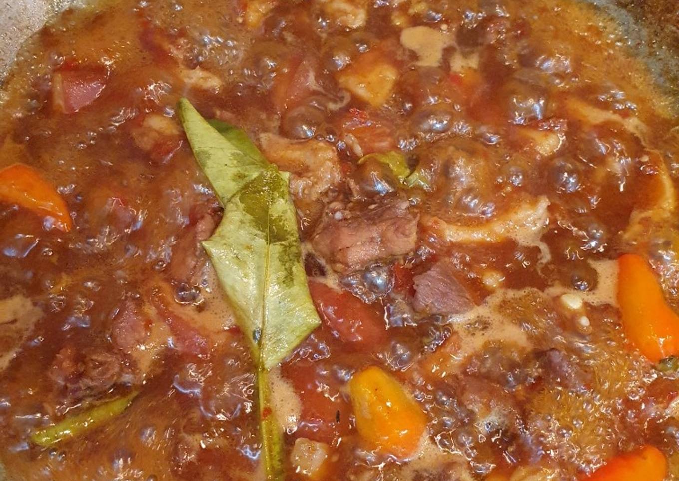 Babi kecap pedas