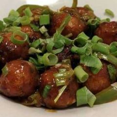 A picture of Bread Manchurian Balls.