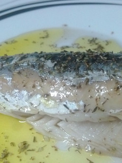 Una foto de Caballa al orégano
