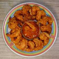 A picture of Udang Goreng Tepung.