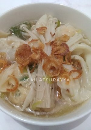 Foto resep Wonton Soup / Pangsit Kuah