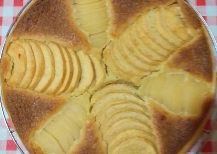 Tarte Bourdaloue pommes et poires