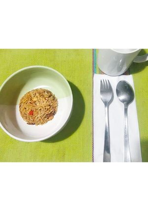 Foto resep 🙏Pertahanan diRI✊ Nasi Goreng Vegetarian U/ Melangkah Lurus! 🤏