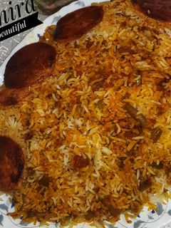 عکسی از دستور پلو لوبیا سبز با عطر زیره سبز 😋😋