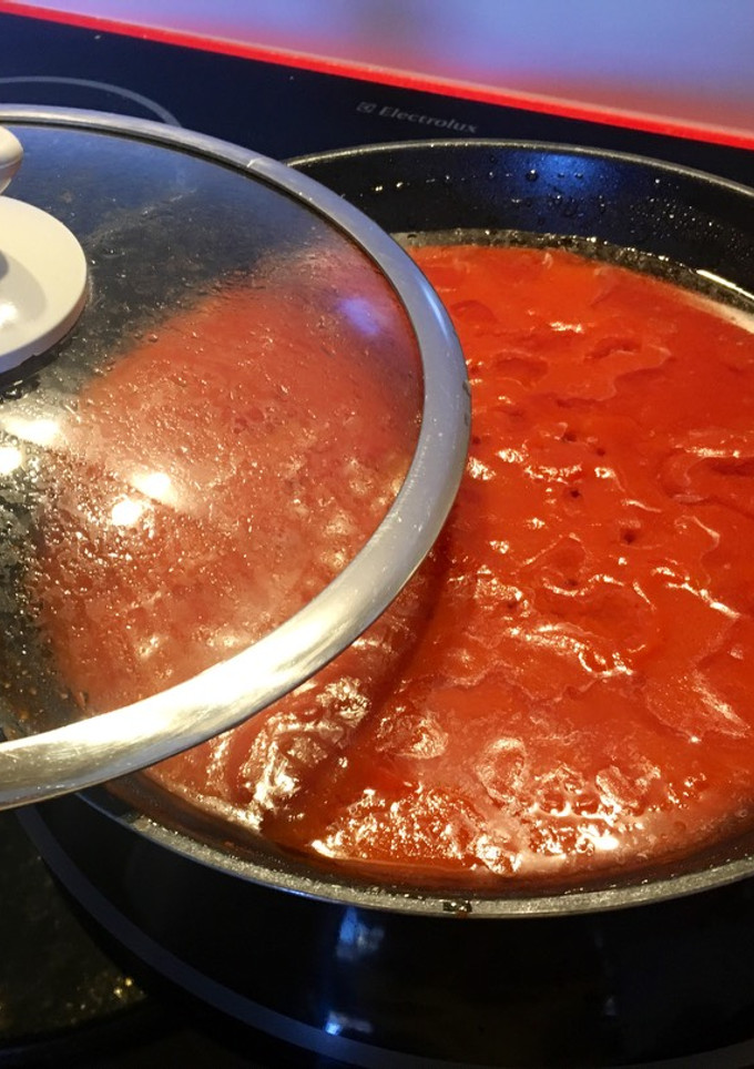 Una foto de Salsa de tomate