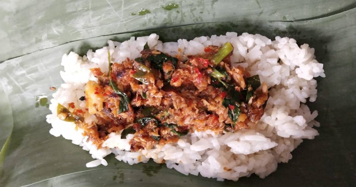 Resep Nasi Bakar Tongkol Kemangi Pedas Oleh Putri Januar Lukmansyah Ii Cookpad