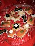 Tartine e stelline di Natale