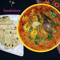 A picture of Dhaba style chicken.