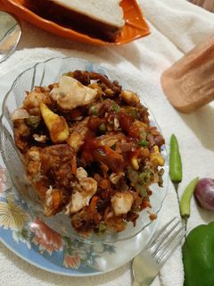 চাইনিজ চিলি ব্রেড মশালা(Chinese chilli bread masala recipe in Bengali) রেসিপির প্রধান ছবি