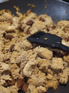 Una foto de Pollo con Almendras en Salsa de Soja
