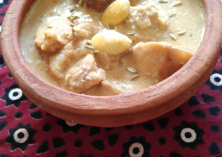 Steps to Make Ultimate Chicken white handi