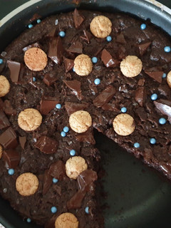 Foto resep Brownie in a pan