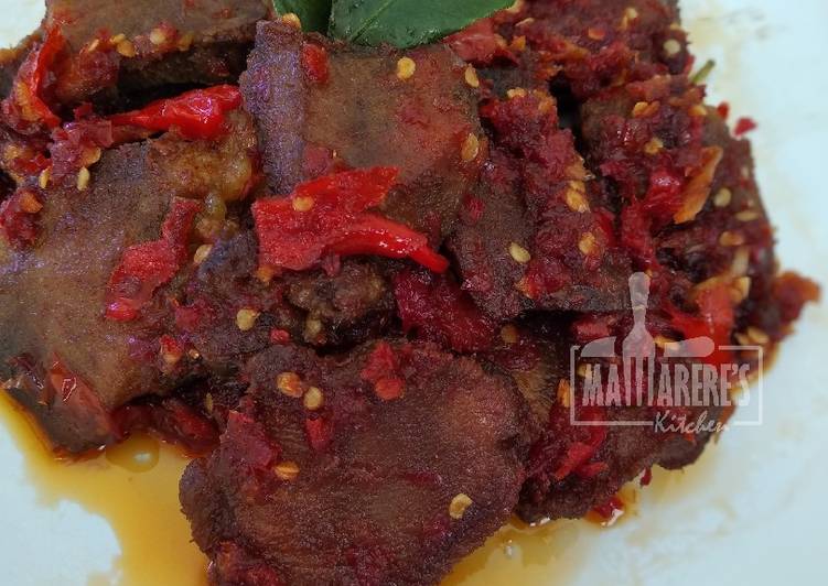 Balado Lidah Sapi