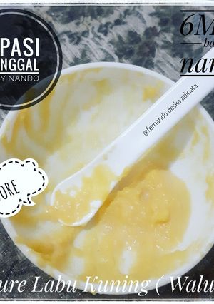 Foto resep Mpasi Tunggal "Pure Labu Kuning"