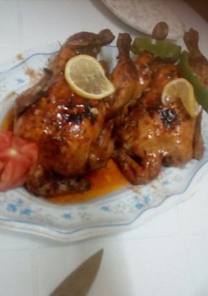 صورة لوصفة دجاج محشي