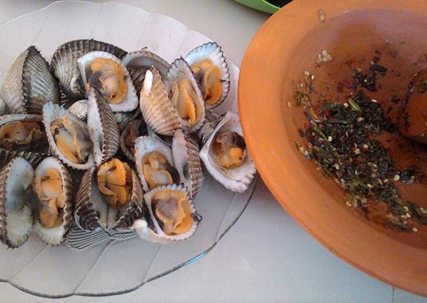 Kerang bulu rebus 😄