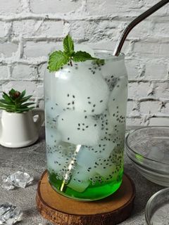Foto resep Es Melon Nata de Coco