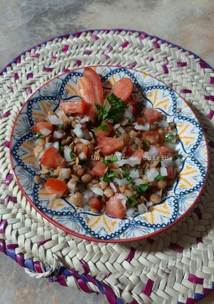 Une photo de Salade de lentilles