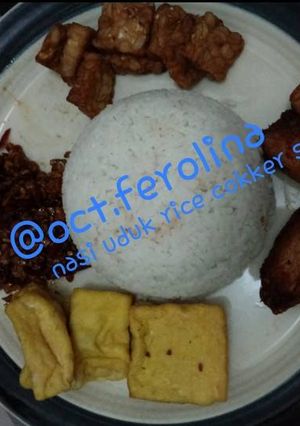 Foto resep Nasi Uduk Rice Cooker Simple