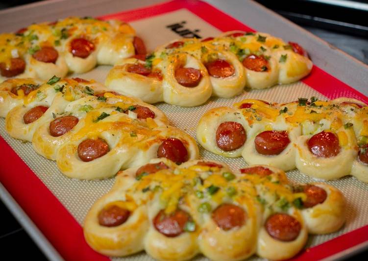 Langkah Mudah untuk Menyiapkan Caterpillar Bread (water roux), Lezat