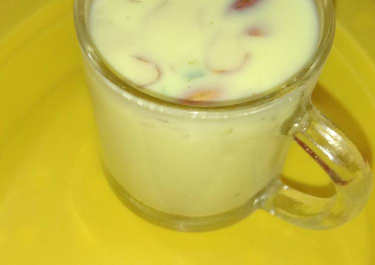 Recipe of Speedy Saffron milk