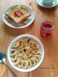 Banana Trail Mix Oatmeal