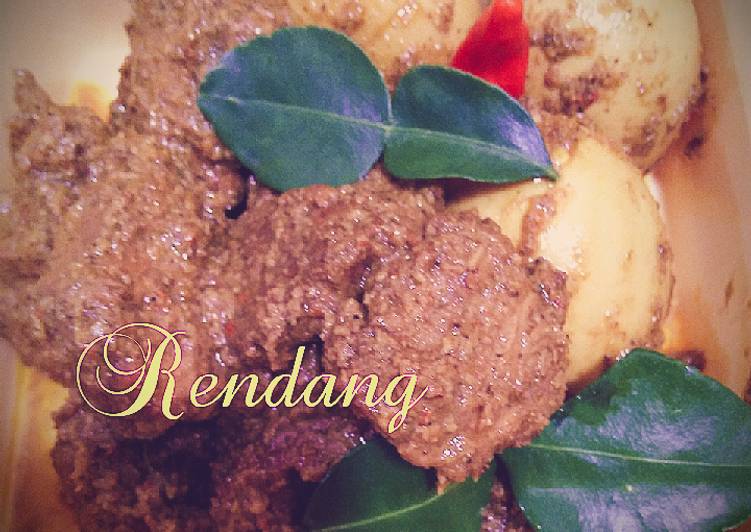 Resep: Rendang Padang 🐄🍬🍀 Ekonomis
