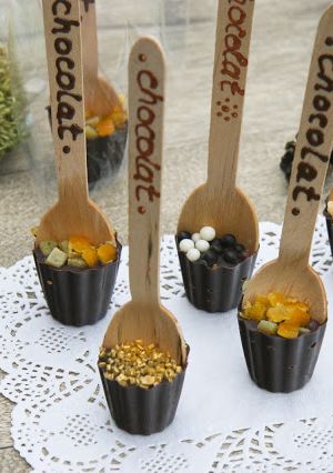 Une photo de Sucettes pour chocolat chaud