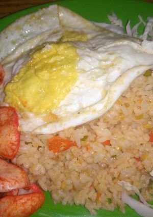 Foto resep Nasi goreng pedas krupuk jablay