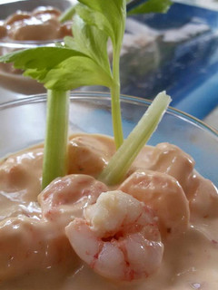 Una foto de Cocktail de gambas