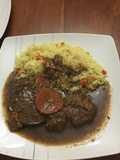 Carne a la cerveza negra