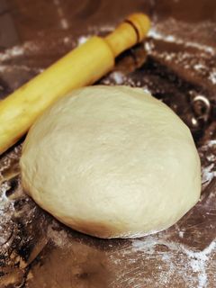 عکسی از دستور خمیر ده دقیقه ای