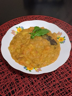 Una foto de Polenta Guisada 🍲🔥 -vegana- :)