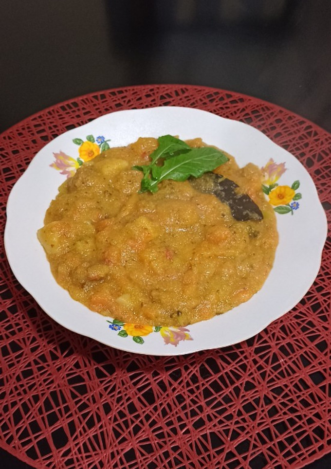 Una foto de Polenta Guisada 🍲🔥 -vegana- :)