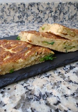 Una foto de Tortilla de lechuga