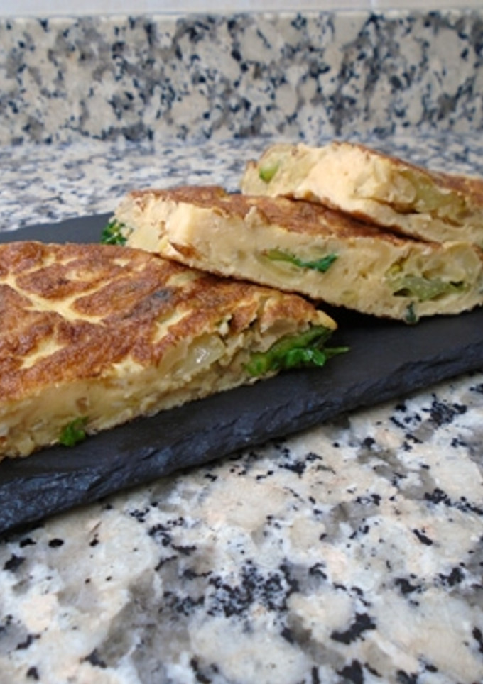 Una foto de Tortilla de lechuga