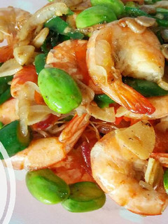 Foto resep Udang Pete Cabe Ijo