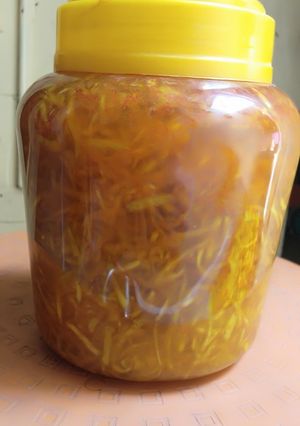 કેરી નો તડકા છાયા નો છૂંદો(mengo gujrati chhunda) રેસીપી મુખ્ય ફોટો